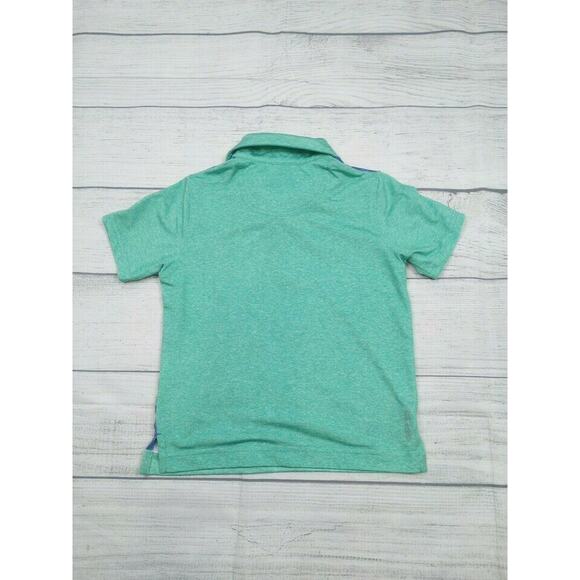 2T Garb Striped Performance Polo Shirt - Picture 3 of 5